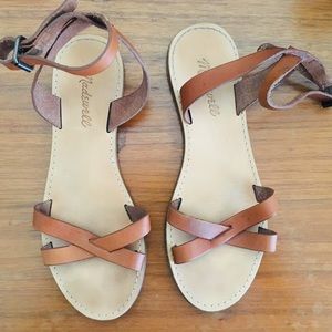 Madewell boardwalk sandals